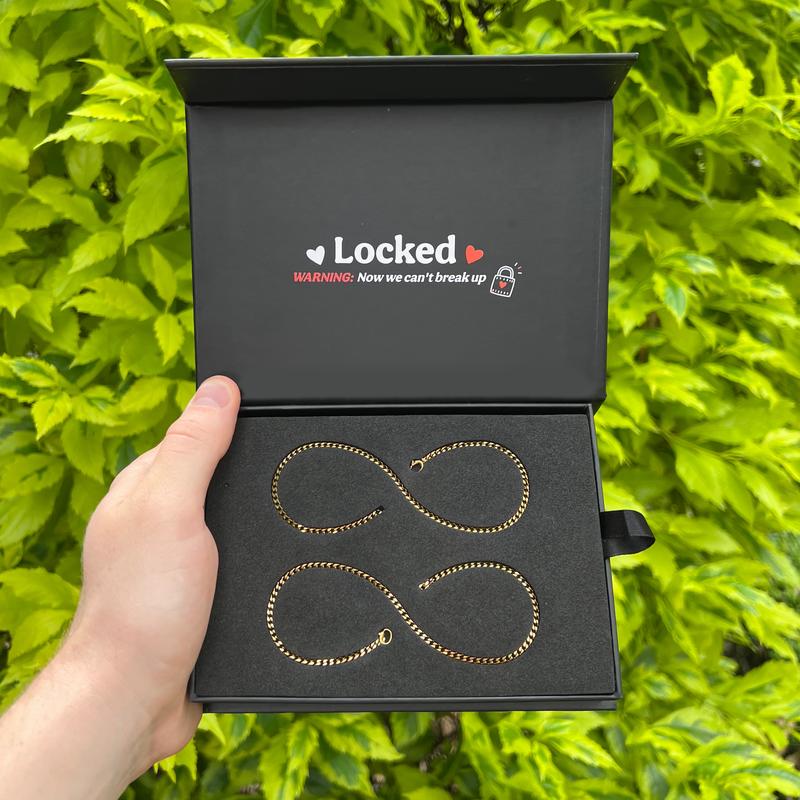 Locked Permanent Couples Bracelets with Special Clasp - Image 6