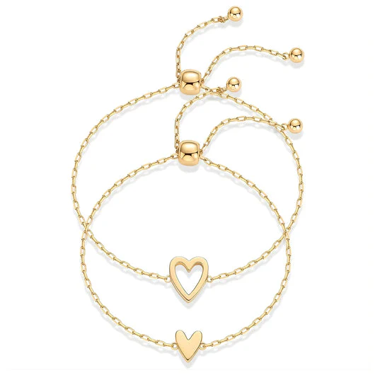 Mother-Daughter Heart Bracelets - Image 9